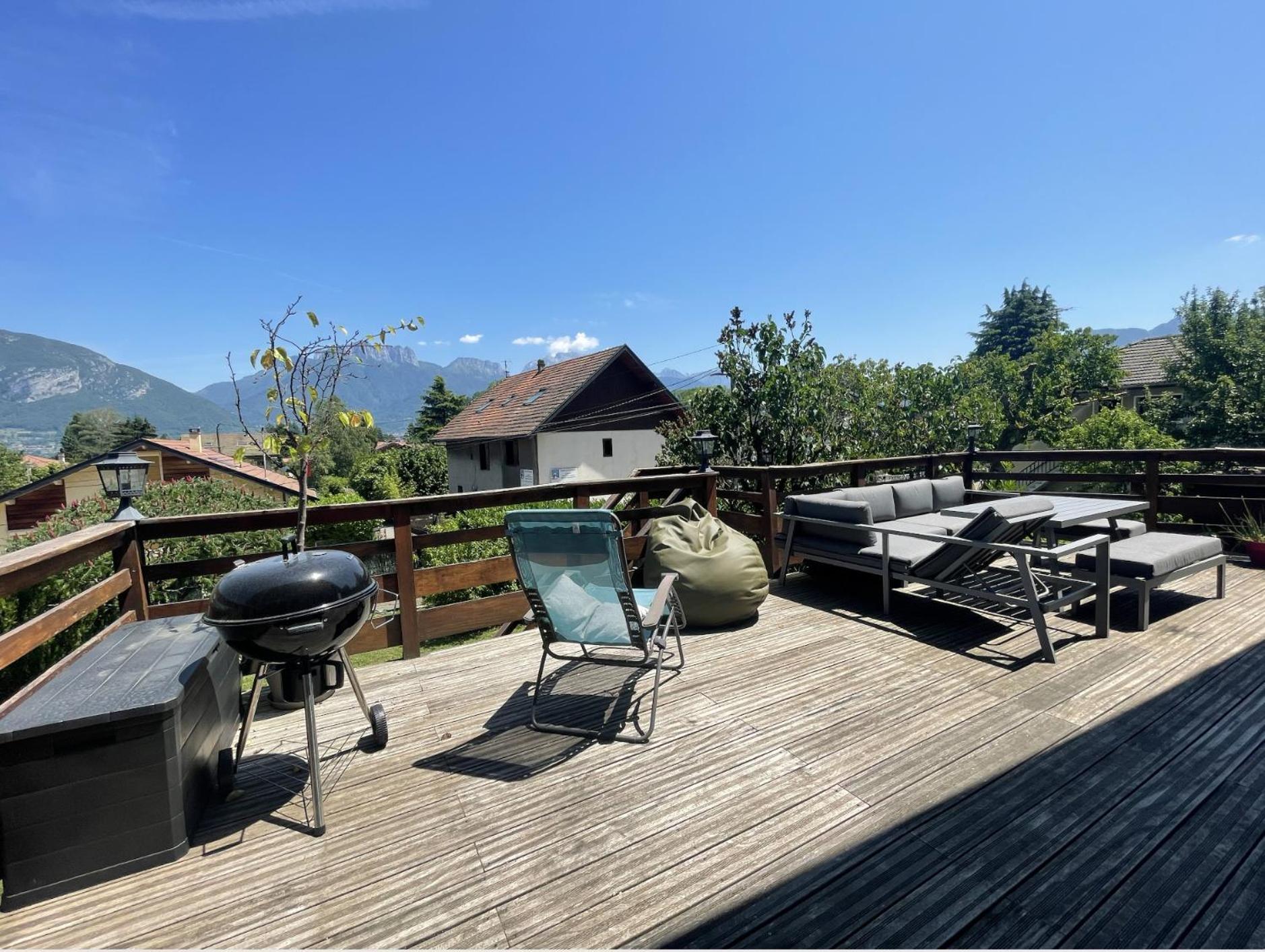 Cosy Chalet Annecy Lake For A Family Sévrier Exteriér fotografie